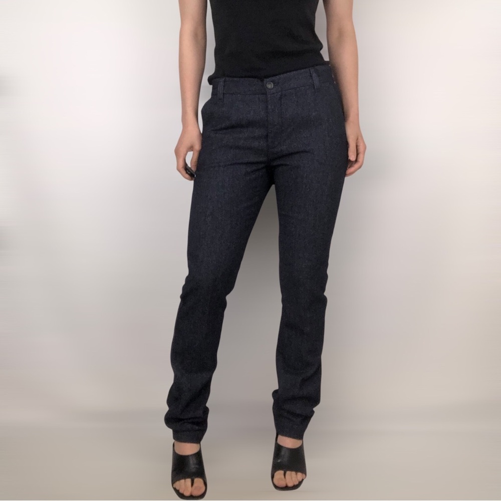 NWT Closed Winston Wool‎ Slim Trouser Pant Blue Size 44
